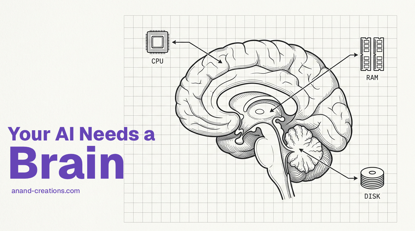 The AI brain layer: a unifying memory and retrieval substrate underneath every agent.